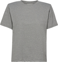 Jorygz Tee T-shirts & Tops Short-sleeved Grå Gestuz*Betinget Tilbud