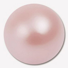 Pearl Pink - 8 mm Akrylkula till 1,6 mm stång