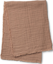 Soft Cotton Blanket Home Sleep Time Blankets & Quilts Brun Elodie Details*Betinget Tilbud
