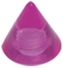 Secret Point Purple - 5 mm Akrylkula till 1,6 mm stång