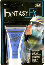 Fantasy F-X Makeup - Water Based - 30 ml - Blue Mehron Ansikts och Kroppsmink