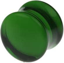 Grön Pyrex Piercing Plugg