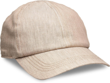 Baseball Cap Accessories Headwear Caps Beige Wigéns*Betinget Tilbud