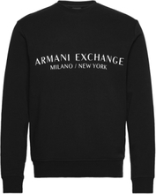 Sweatshirt Sweat-shirt Genser Svart Armani Exchange*Betinget Tilbud