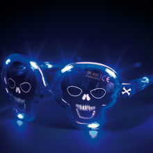 Blinkin Skull Blue (partyglasögon)
