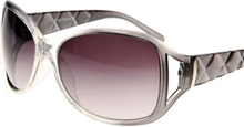 Splitted Color - Svarta Solglasögon Jämförbara med Prada