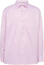 Classic Fit Business Signature Twill Shirt Designers Shirts Business Pink Eton