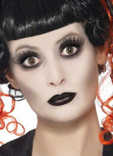 Makeup Kit med Lösögonfransar Maskeradsmink