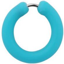 Silikon Light Blue Circle - Fake Piercing