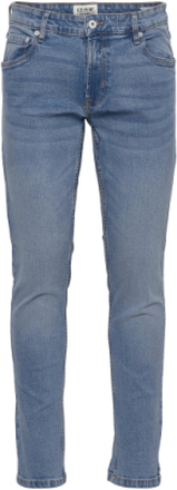 Sdjoy Blue 200 Slim Jeans Blå Solid*Betinget Tilbud