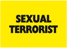Sexual Terrorist - Kylskåpsmagnet