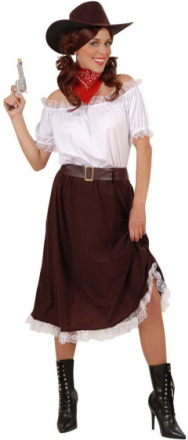 Cowgirl Cutie Kostyme - Strl XL