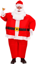 Överfull Jultomte – Uppblåsbar Kostym