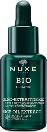 Bio Organic Ultimate Night Recovery Oil 30 Ml Ansigts- & Hårolie Nude NUXE
