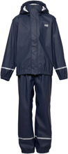 Lwjori 200 - Pu Rain Set Outerwear Rainwear Rainwear Sets Brown LEGO Kidswear