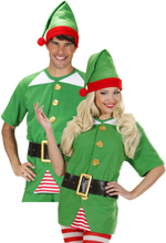 Santa's Elf - 3 Deler Kostyme - Strl L