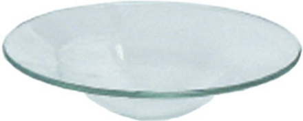 Reserveskål i Glass til Oljebrennere - Diameter 12 cm