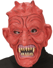 Djävulsansikte - Röd Mask