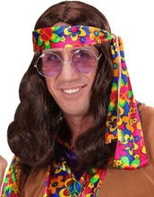 Lang Brun Hippie Parykk