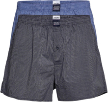 Boxer Woven 2-P Underwear Boxer Shorts Blue Jockey