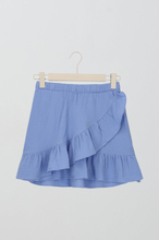 Gina Tricot - Y gauze skirt - young-bottoms - Blue - 158/164 - Female