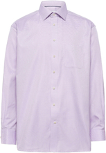 Classic Fit Business Signature Twill Shirt Skjorte Business Lilla Eton*Betinget Tilbud