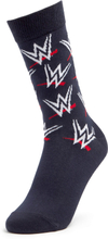 Men's WWE Logo Socks - Navy - UK 8-11