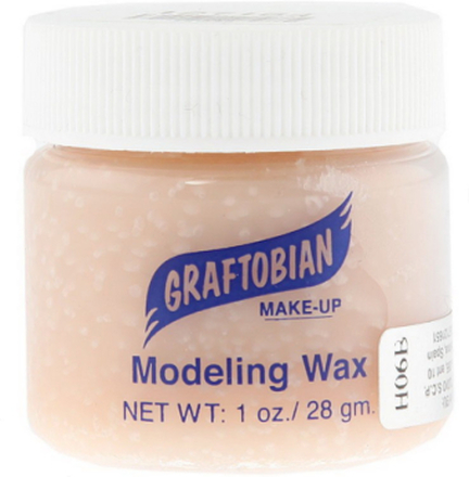 Ljus Hudfärgat Modeling Wax - Graftobian Modellerings Vax i Flera Storlekar