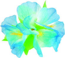 Fint Hårspänne med Ljusblå Hawaii-Blomma