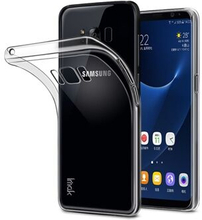 IMAK Stealth Clear Soft TPU mobil taske til Samsung Galaxy S8 Plus - Gennemsigtig