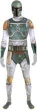 Licensierad Boba Fett Star Wars - Orginal Morphsuit Kostym med "ZAPPAR" Funktion