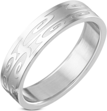 Greek God - Silverfärgad Ring i Kirurgisk Stål