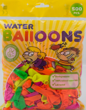 500 st Vattenballonger i Blandade Färger