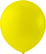 50 stk 30 cm - Gule Ballonger