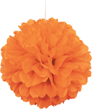 1 st Orange Puff Pom Pom 40 cm