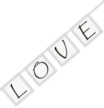 68 cm ''LOVE'' Banner - Heavenly Love