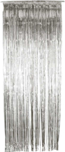 Sølvfarget Shimmer Dørforheng 244x91 cm