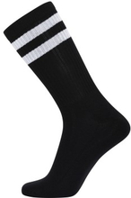 JBS Strømper Two-striped Socks Svart/Hvit Str 40/47 Herre