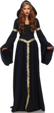 Gothic Beauty - Lyxig Kostymklänning med Huva