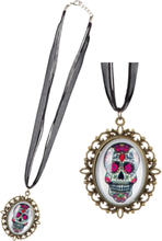 Smycke med Svarta Trådar - Dia de los Muertos