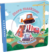 Store Maskiner - Mød Mine Venner Toys Kids Books Baby Books Multi/patterned GLOBE
