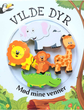 Vilde Dyr - Mød Mine Venner Toys Kids Books Baby Books Multi/patterned GLOBE