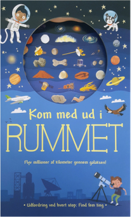 Kom Med Ud I Rummet Toys Kids Books Educational Books Multi/mønstret GLOBE*Betinget Tilbud