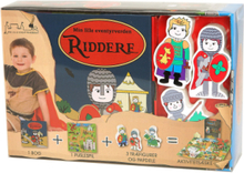 Riddere Min Lille Eventyrverden Toys Kids Books Story Books Pegged Puzzles Multi/mønstret GLOBE*Betinget Tilbud