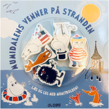 Mumidalens Venner På Stranden Toys Kids Books Story Books Multi/mønstret GLOBE*Betinget Tilbud
