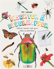 Ud I Naturen Insekter & Edderkopper Toys Kids Books Educational Books Multi/mønstret GLOBE*Betinget Tilbud