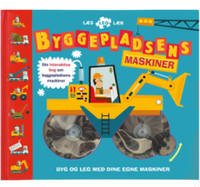 Byggepladsens Maskiner - Læs Leg Lær Toys Baby Books Educational Books Multi/patterned GLOBE