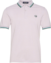 Twin Tipped Fp Shirt Polos Short-sleeved Rosa Fred Perry*Betinget Tilbud