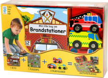 Min Lille Brandstation Toys Playsets & Action Figures Play Sets Multi/mønstret GLOBE*Betinget Tilbud