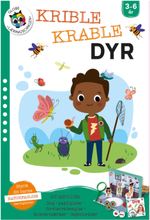Krible-Krable Dyr Toys Baby Books Educational Books Multi/patterned GLOBE